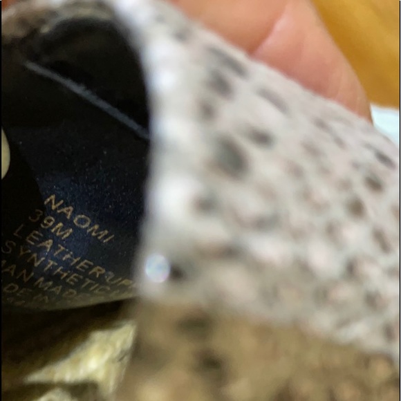 KG Kurt Geiger Naomi Espadrille Snakeskin Wedge 9M - Picture 13 of 13